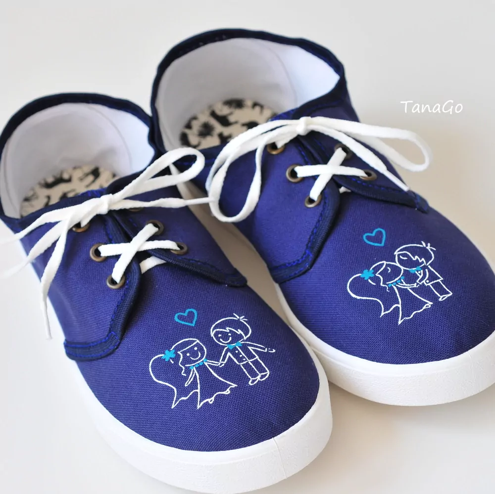 Svatební tenisky pánské