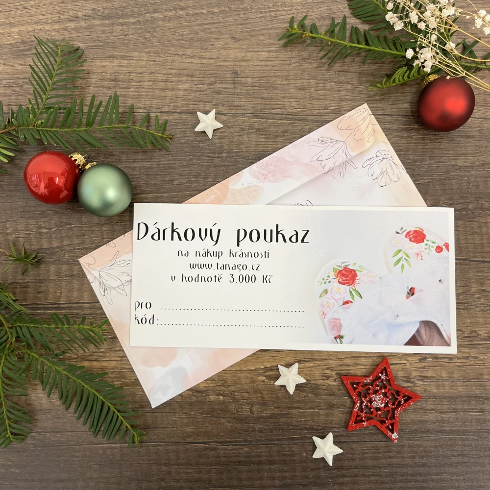 Dárkový poukaz 3.000 Kč
