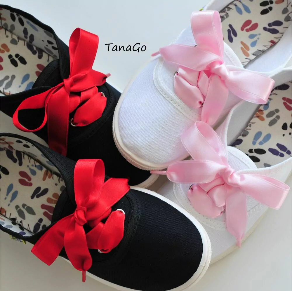 Světlé růžové tkaničky no.3