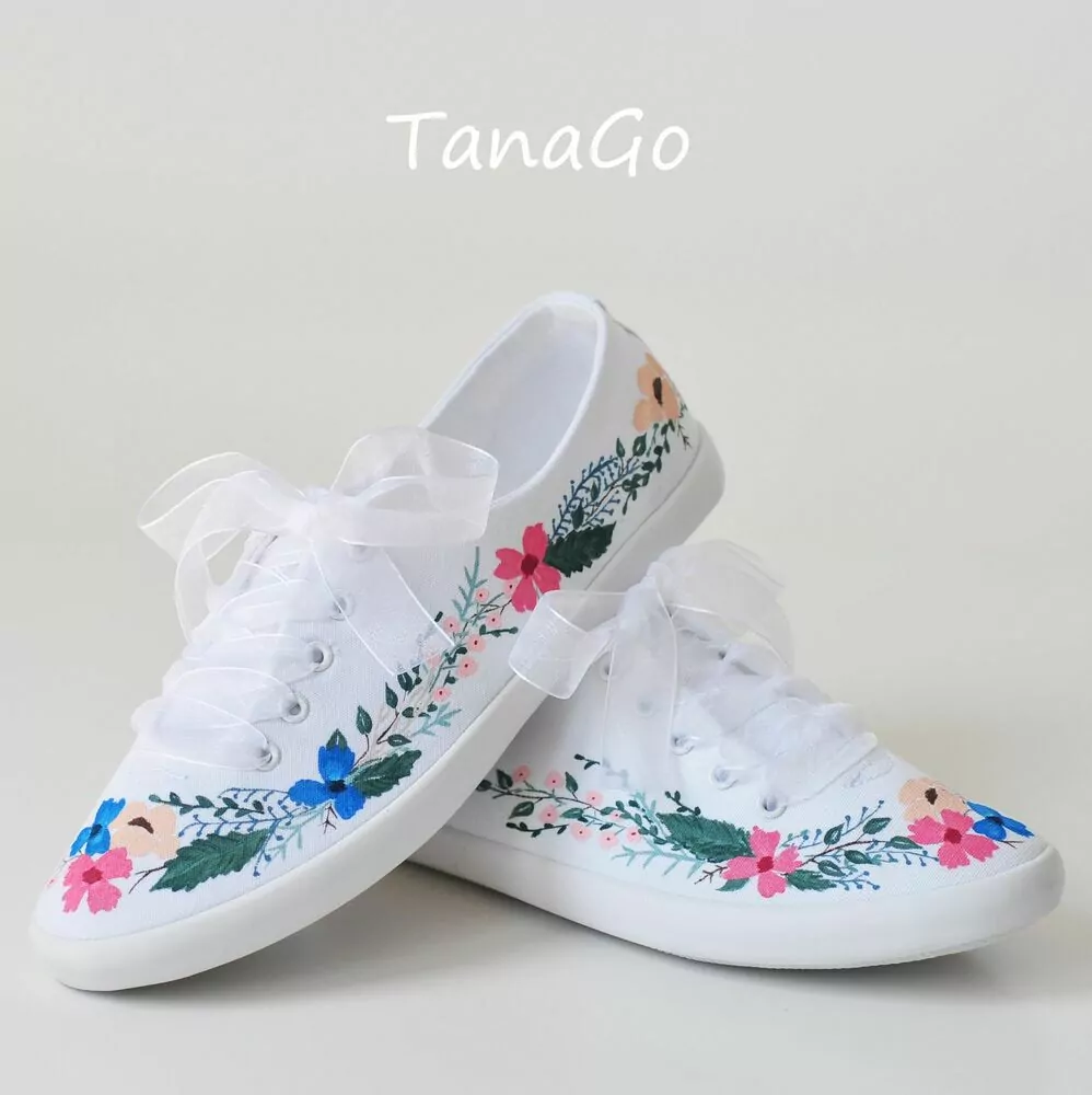 Svatební tenisky podle věnečku