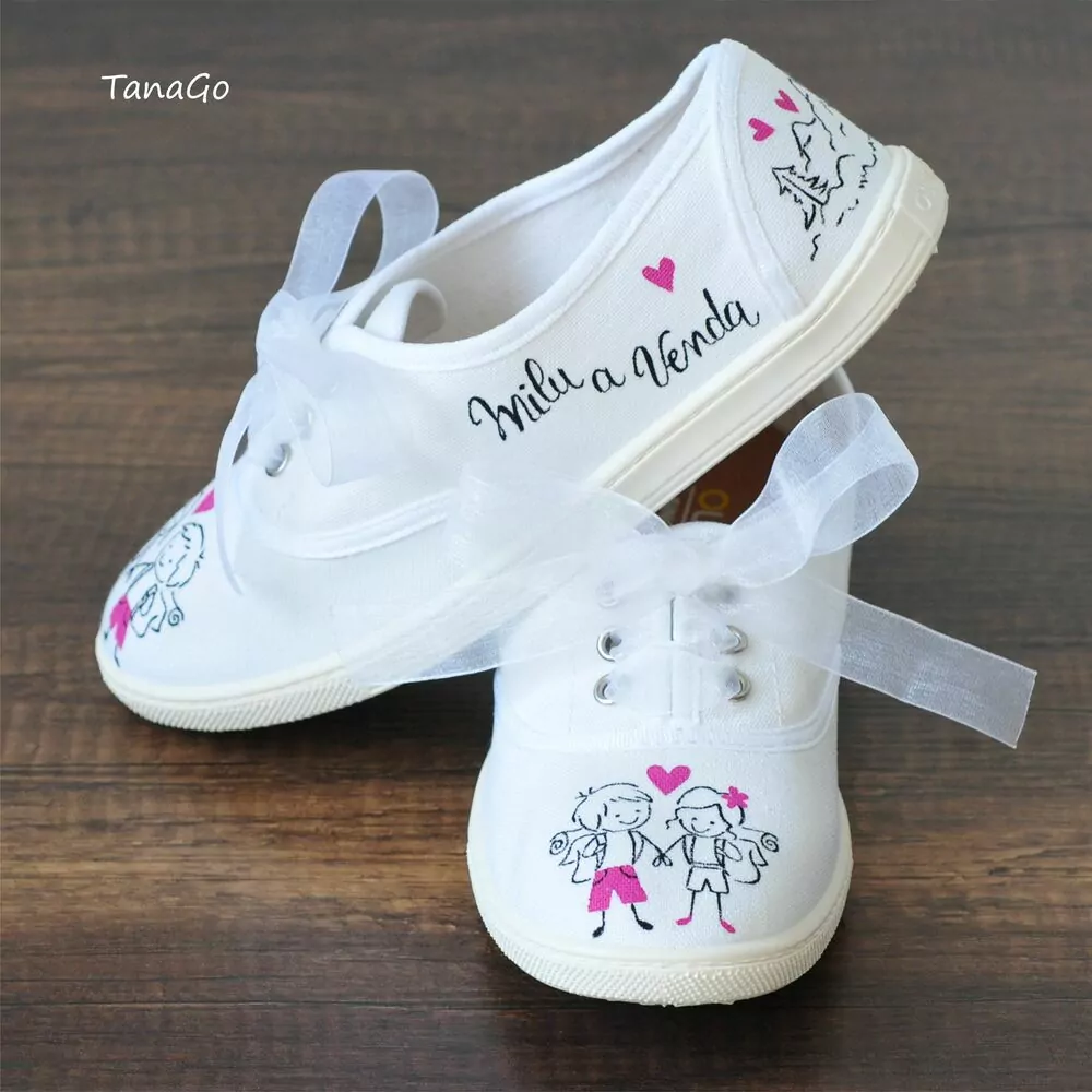 Svatební tenisky Cestovatelé