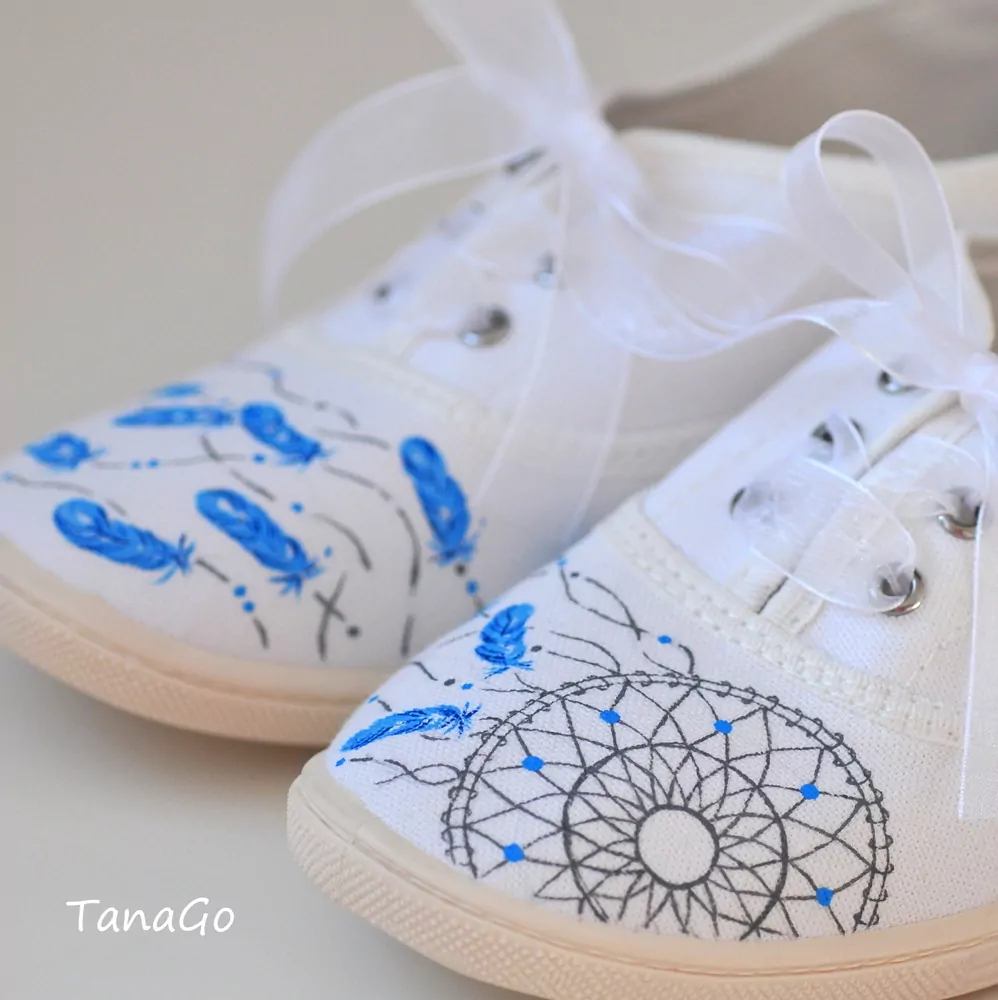 Tenisky Lapač snů modrý