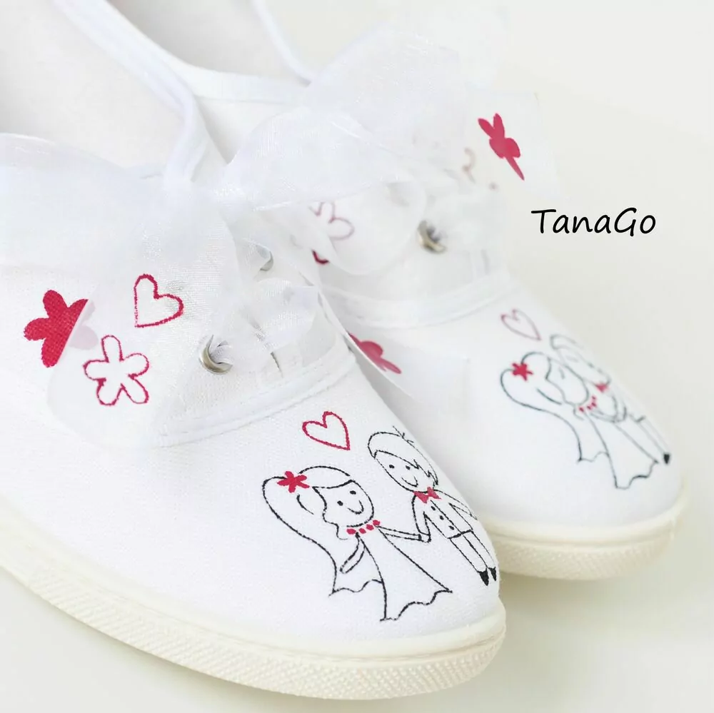 Svatební tenisky Řekla jsem: ANO