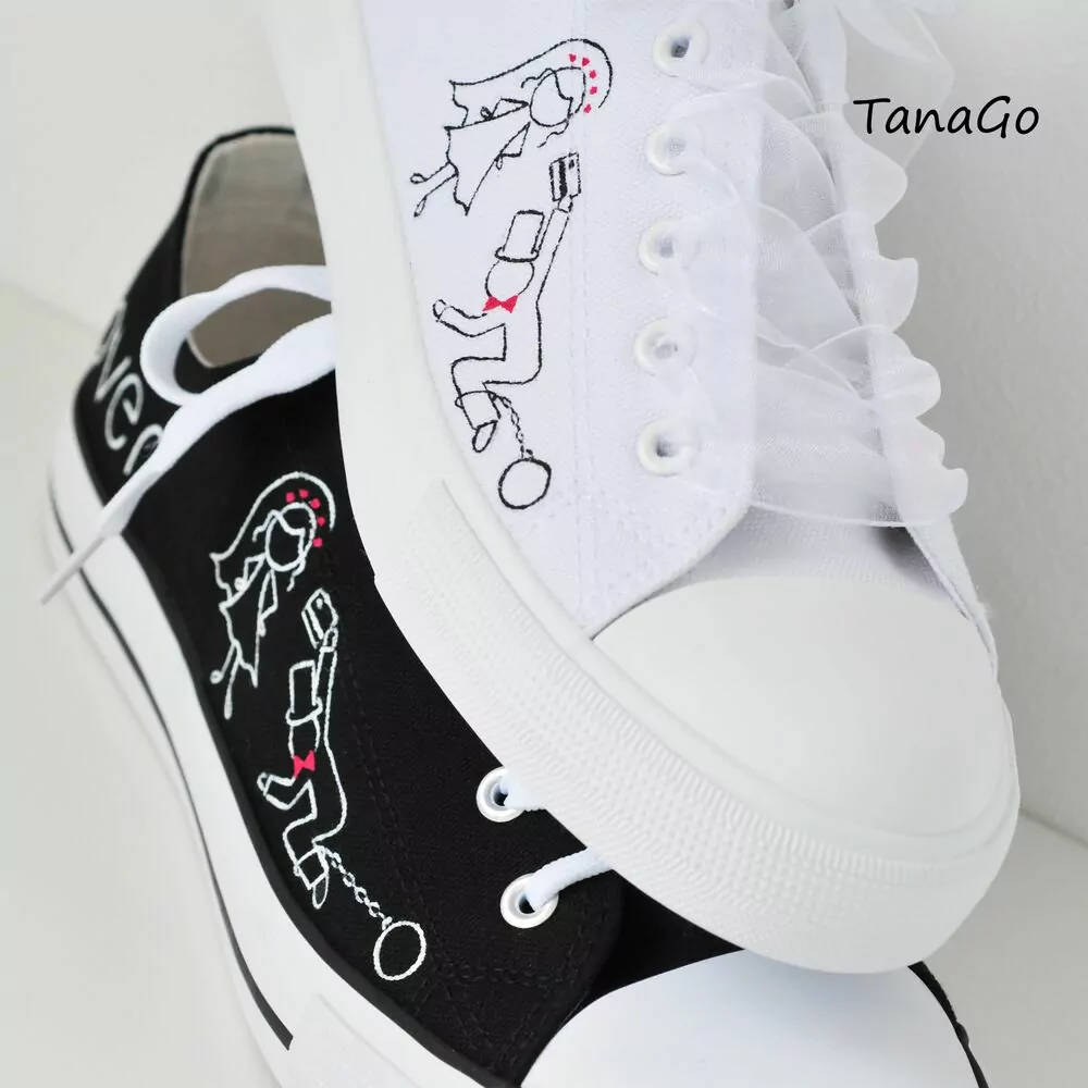 Svatební tenisky Game Over