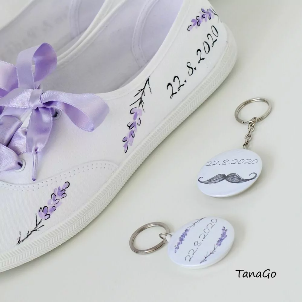 Přívěšky svatební PROVENCE