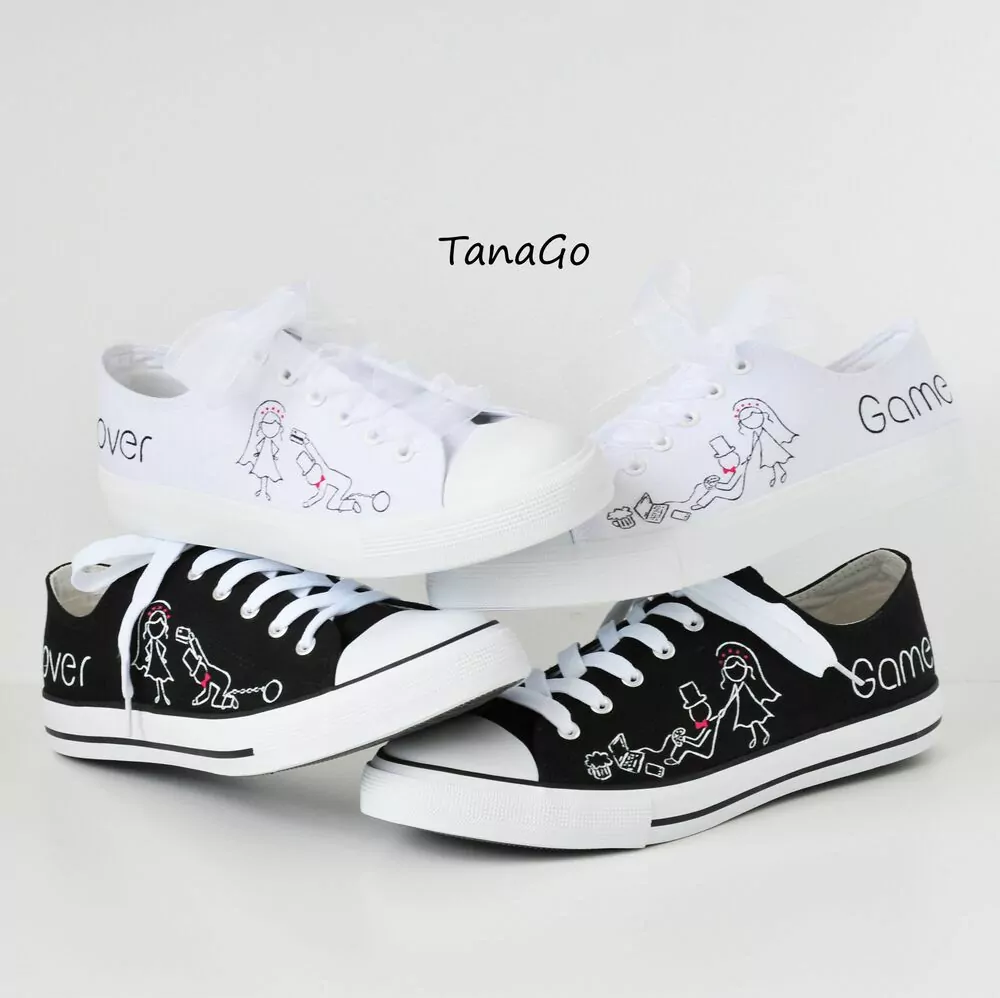 Svatební tenisky Game Over