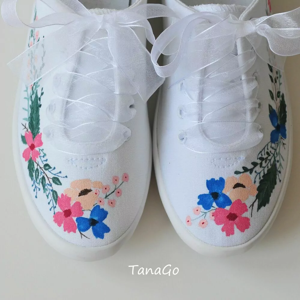 Svatební tenisky podle věnečku