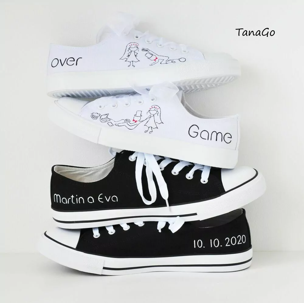 Svatební tenisky Game Over