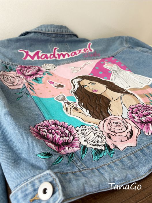 Custom bunda s vlastním motivem