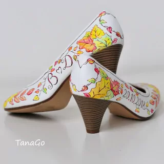 Svatební lodičky podzimní