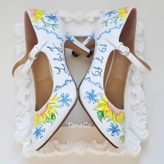 Slunečnice s chrpou