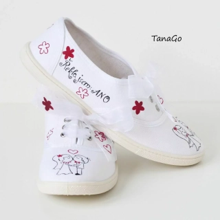 Svatební tenisky Řekla jsem: ANO