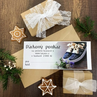 Dárkový poukaz 2.000 Kč