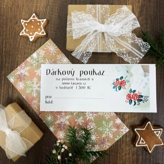 Dárkový poukaz 1.500 Kč
