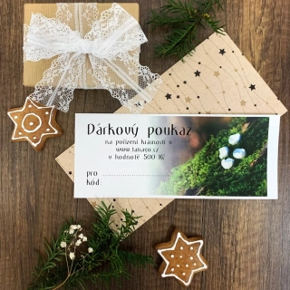 Dárkový poukaz 500 Kč