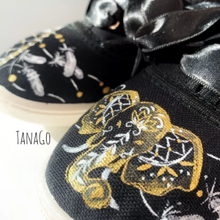 Ručně malované tenisky Lapač a slon