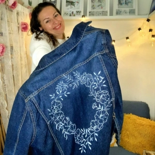 Workshop malování na džínovinu