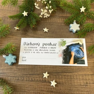 Dárkový poukaz na Malovací workshop