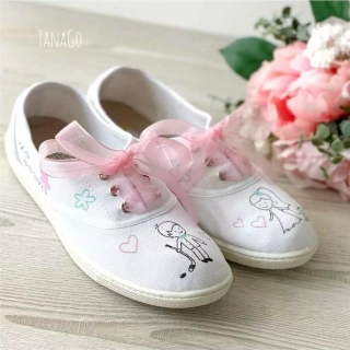 Svatební tenisky s hokejistou 