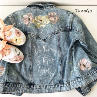 SET Tenisky a bunda Květy pro nevěstu 