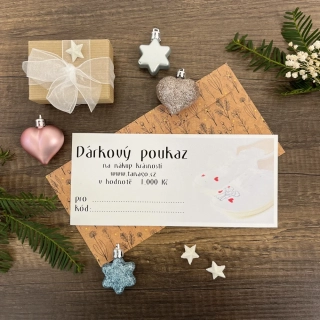 Dárkový poukaz 1.000 Kč