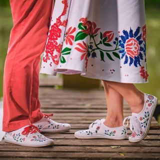 Folklorní tenisky Slovácko no.2