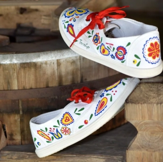 Folklorní tenisky Slovácko no.1