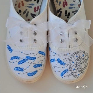 Tenisky Lapač snů modrý